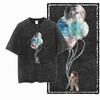 G39 Exclusive Cool 100% Cotton Astronaut Men's T-shirt | Acid Washed Streetwear Big Size Vintage O-neck Men's Tee Tshirt