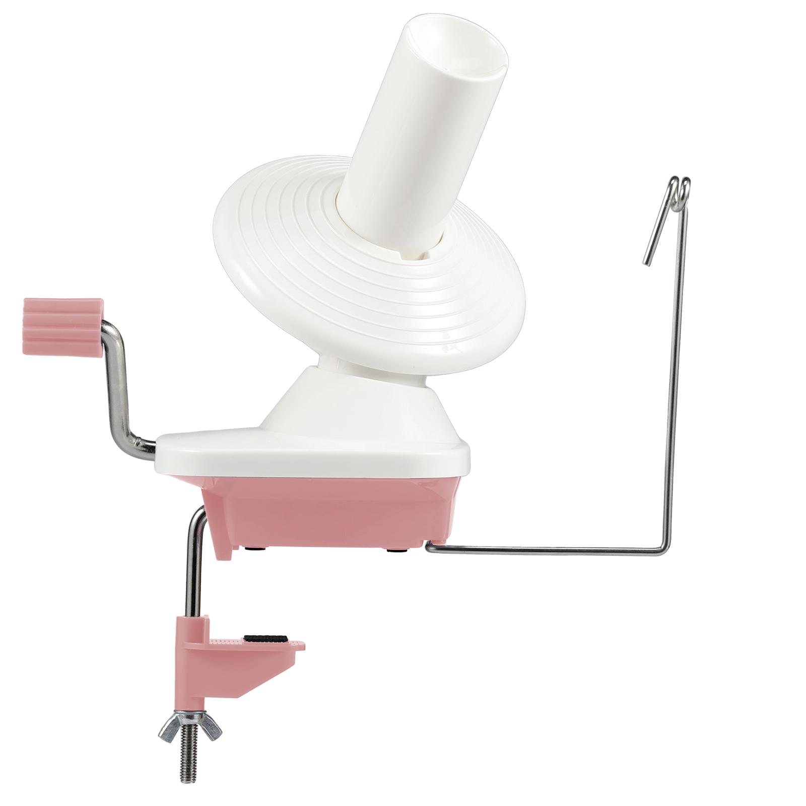Manual Yarn Ball Winder Hand-cranked Yarn Wire Winder Easy to Install Wool Yarn Winder for Knitting Crocheting Handmade Supplies