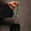Vintage Style Phone Lanyard With Beaded Pvc Cord For Men And Women