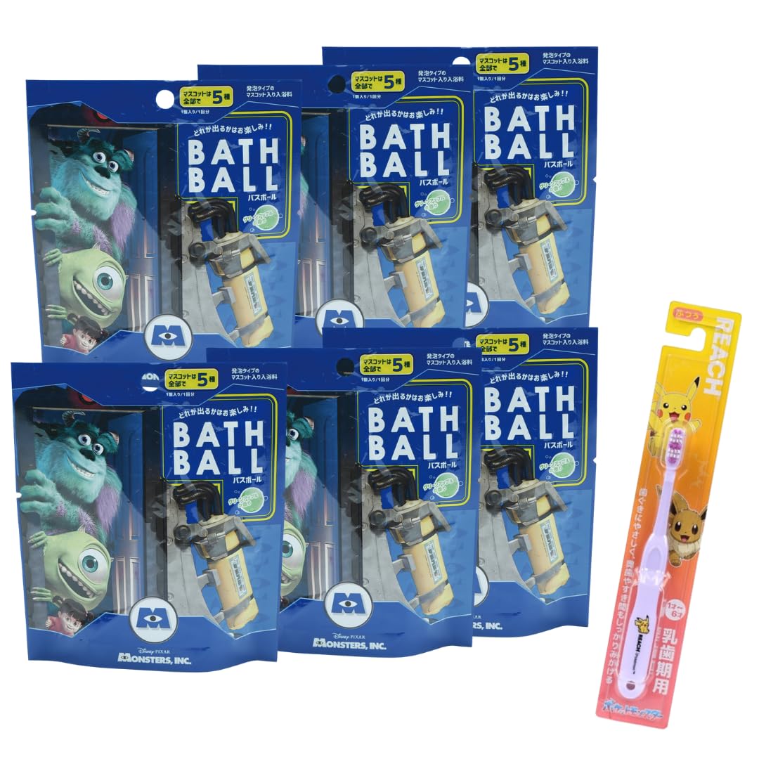 

из Бат Норд Бат Монстры Зубная щетка в комплекте [Набор 6] Бомбы, Корпорация, Шары, Инк., Бонус,