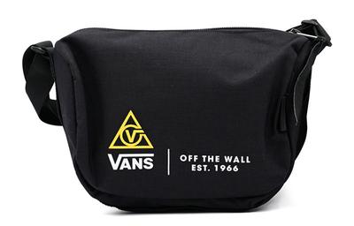 Polyester Sling Bag, Crossbody Bag, Shoulder Bag Unisex Black VN0A4USRBLK
