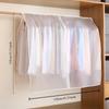 4 Stück Kleider Staubschutz durchsichtiges Kleid Kleidung Kleidungsstück Staubschutz Hängender Organizer Wasserdicht Staubdicht Kleideraufbewahrung
