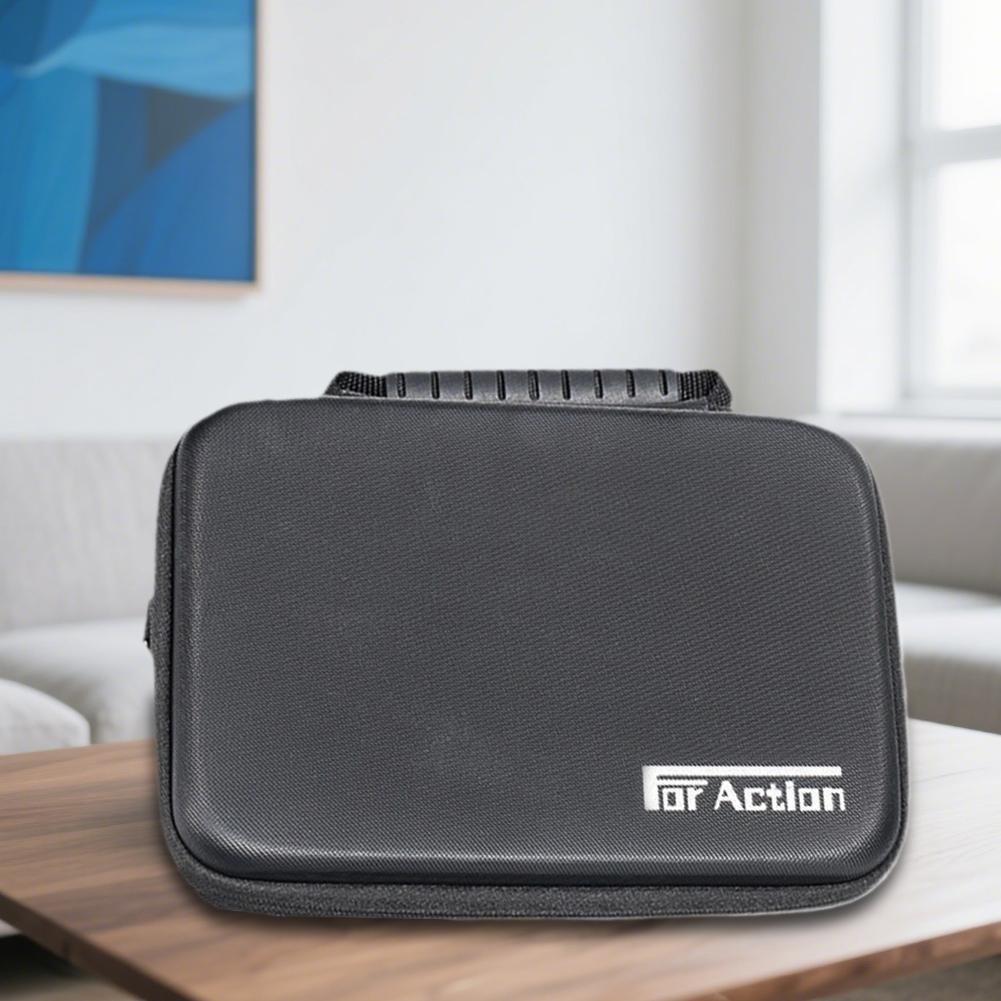 Travel Carrying Bag Shockproof Handheld Action Camera Case Anti-Scratch with Shoulder Strap for DJI Action 5 Pro/4/3 Accessories