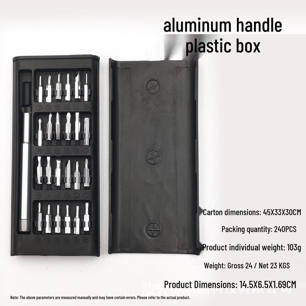 24-in-1 Precision Mobile & Clock Repair Screwdriver Set