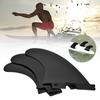 3PCSCelsiusSet  2   Nylon Plastic Black Professional Surfboard Tail Fin Flexible Surfing Accessory