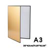 Reflective Display Board Thickened A 3 Photography Cardboard Foldable 30x42cm for Flat Lay Food Photography Background