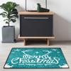 Creative Christmas Floor Mat for Washing the Front Yard Path Floor Mat, Entryway Wall Rug for Home Decoration