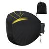 For Foldable Pipes Outdoor Hose Reel Cover Outdoor Use 210D Silver Coated Oxford Cloth Storage Bag Included Windproof Protection