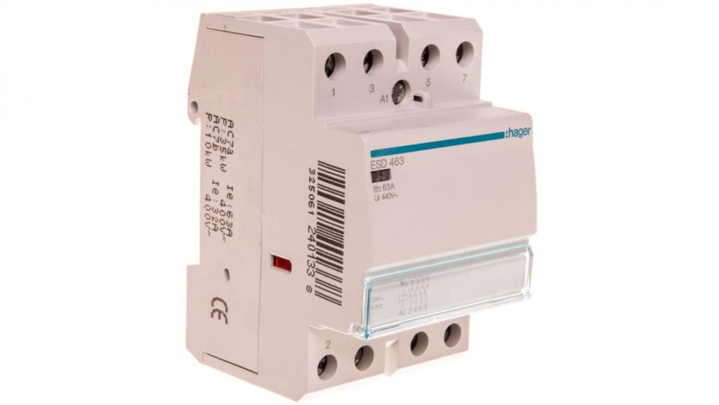 Modular Contactor 63A 4Z 0R 24V Ac Esd463