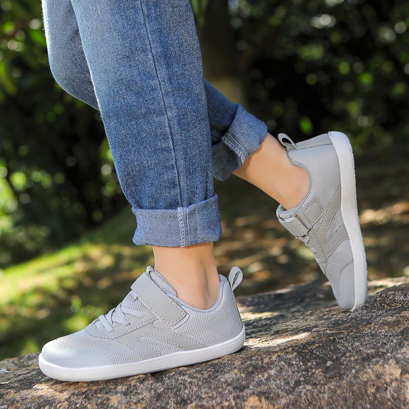 Children's wide-footed shoes wide-headed barefoot shoes non-slip and breathable outdoor casual sports shoes dance fitness shoes
