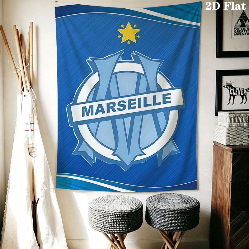 OM Poster Wall Hanging Printed Fabric Blanket Decorative Tapestries for Bedroom Living Room Home Decor