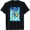 Disney Kingdom Hearts Sky Group Shot Vignette T-shirt