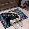 Batman Pattern Rug, Indoor/Outdoor Mat, for Picnic, Gameroom, Bedroom, Office, Living Room, Home Decor Carpet, Birthday Gift