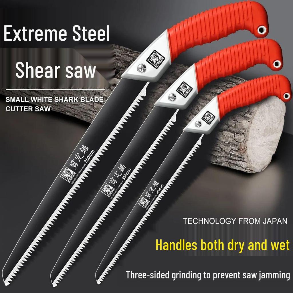 Curved Handle Hand Saw for Fast Woodworking & Gardening