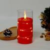 Simulated LED Bullet Candle String Lights - Decorative Acrylic Atmosphere Lights