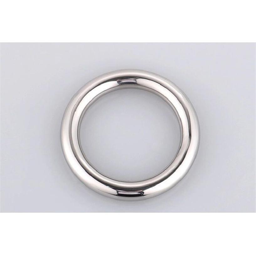 Adult Products Stainless Steel Metal Scrotum Stretcher Cock Ring Sex Toys for Men Delay Ejaculation Penis Bondage Lock