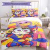 Set Biancheria da Letto Circo Digitale Copripiumino Traspirante con Federe Biancheria da Letto Decorativa per Camera da Letto Decorazione Casa Regalo di Compleanno