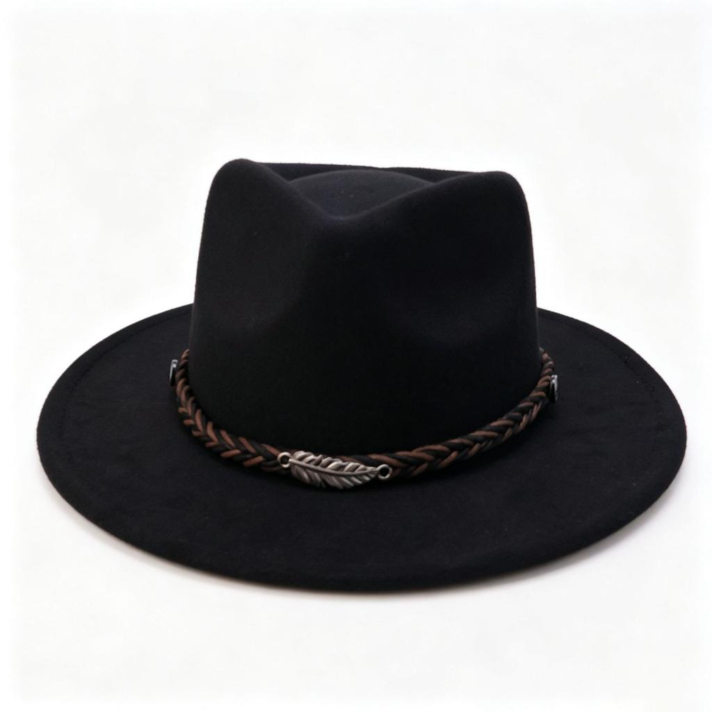 New Western Cowboy Hat Versatile Simple Accessories Cowboy Hat Hot Sale Fashion Trend Cowboy Hat Four Seasons