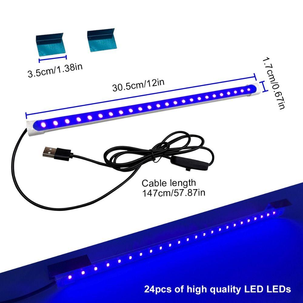 Waterproof UV Black Light LED Light Stage Effect Light Ultraviolet Lamp Party Performance
