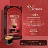 Coffeeza Intenso Aluminium Coffee Capsules, Intensity - 10, Nespresso Compatible Coffee Pods | Box of 1 (10 Capsules) | Brew Cold/Hot