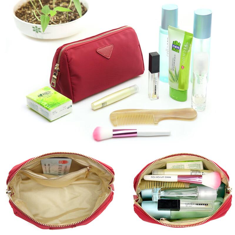 OLOMM Cute Waterproof Nylon Cosmetic Travel Bag