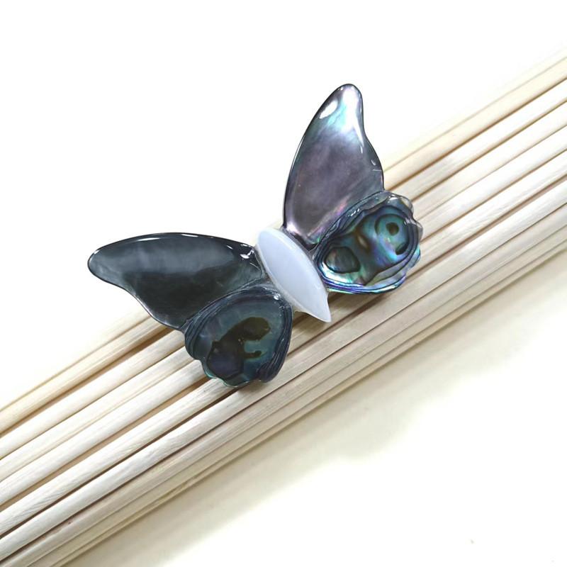 Shell Butterfly Brooch Pin Handmade Cartoon Decor For Women And Men