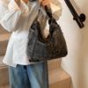 Wszechstronna Torba Hobo na Ramię Vintage Torby Aktówki Codzienna Jeansowa Torba na Ramię Torebka