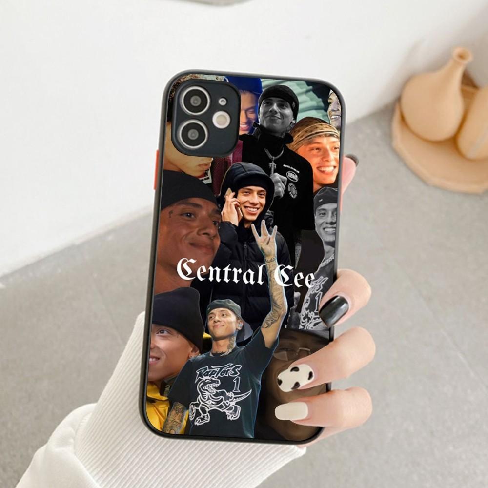 UK Drill Rapper Central Cee Phone Case For IPhone 14 11 12 13 Mini Pro Max 8 7 Plus X XR XS MAX Translucent Matte Cover