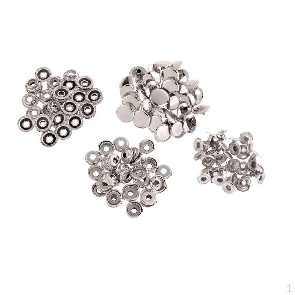 

30 Button for Garment Crafts Handbag Craft Supplies 15mm_Sliver