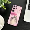 Cartoon O-Totoro-ES Phone Case For Samsung S26,S25,S24,S23,S22,S21,S20,Plus,Fe,Lite,Others Black Cover