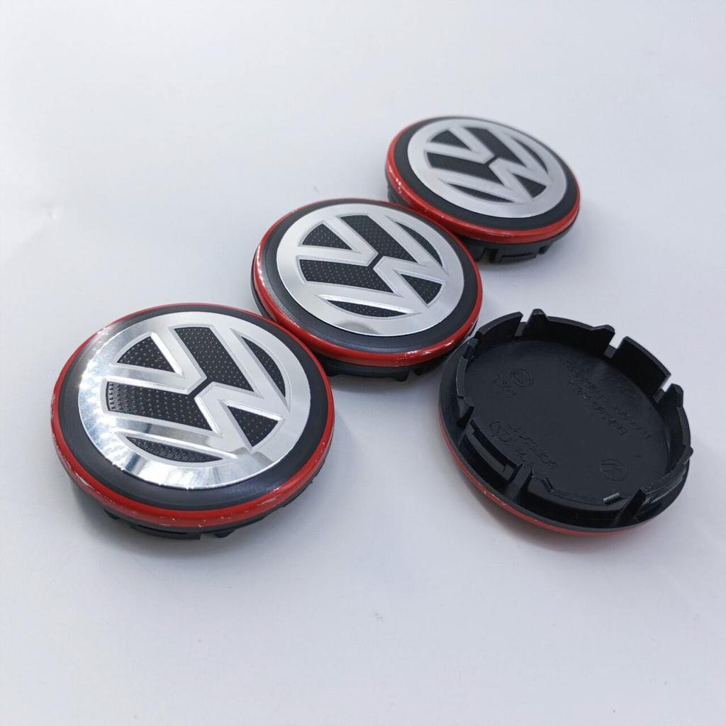 For VOLKSWAGEN VW 40Pcs for Volkswagen 56mm 65mm 70mm wheel cover Golf 4 5 6 7 Polo Wheel Center Hub CapsPassat B5 B6 B7 Touran