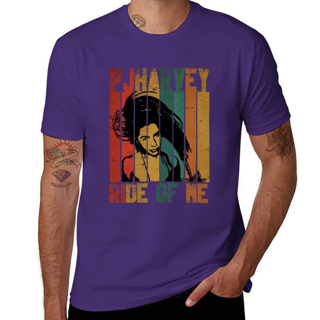 Vintage Pj-harvey - Ride of Me T-Shirt Oversized T Shirt for a Boy Blanks T Shirts for Men Pack