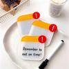 Erasable Dry Erase Note Board Fridge Memo Magnet Refrigerator Note Board New Magnetic Memo Board