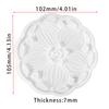 1Pcs Round Coaster Resin Silicone Mold UV Epoxy Resin Molds For DIY Coffee Cup Crafts Home Decoration Making Accessories