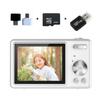 Q12 4K HD Digitalkamera: Einsteiger Mini-Kartenkamera für die Heimfotografie