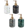 Luxury Soap Dispenser Lotion Bottle Marble Pattern for Bathroom Accessories