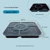 Disposable Multi-Compartment Fast Food Takeaway Boxes with Lids