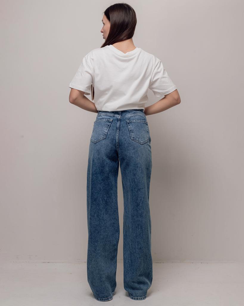 Blugi de damă ZEO Basic 4635 34 albastru deschis