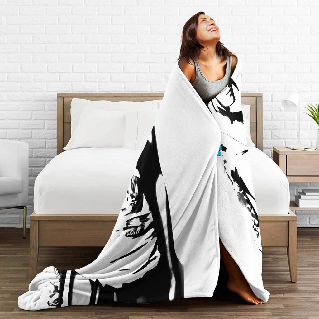 Transparent Life Is Strange Blanket Flannel Ultra-Soft Throw Blankets for Bedroom Sofa Bed Rug