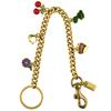 Style Fruit Pendant Bag Charm With Metal Chain For Women