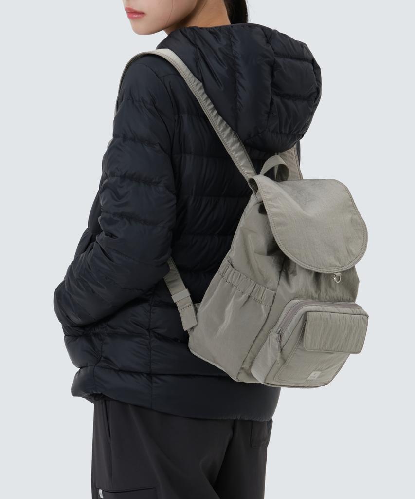 Snowpeak Apparel Bright Backpack 12L (S25Fwfbp75) Tan Gray