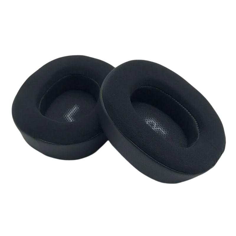 Soft Sponge Replacement Ear Cushions for E55BT Gaming Headset Enhances Comfort Durability Easy Installation