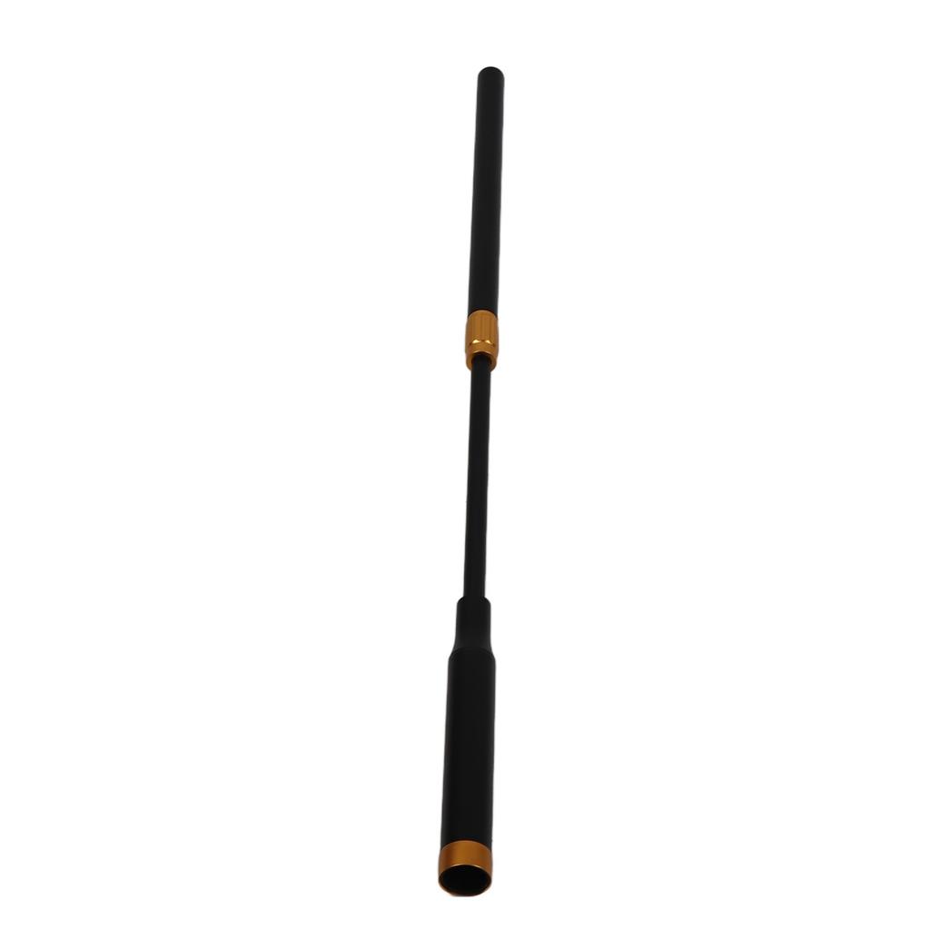 Aluminum Billiards Pool Cues Extension Rod Telescopic Stretch Snooker Accessories(Golden Black )