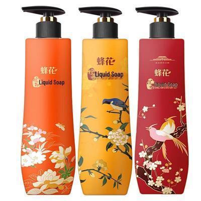 Fenghua Agarholz Bernstein Sandelholz Flüssigseife 3er-Pack