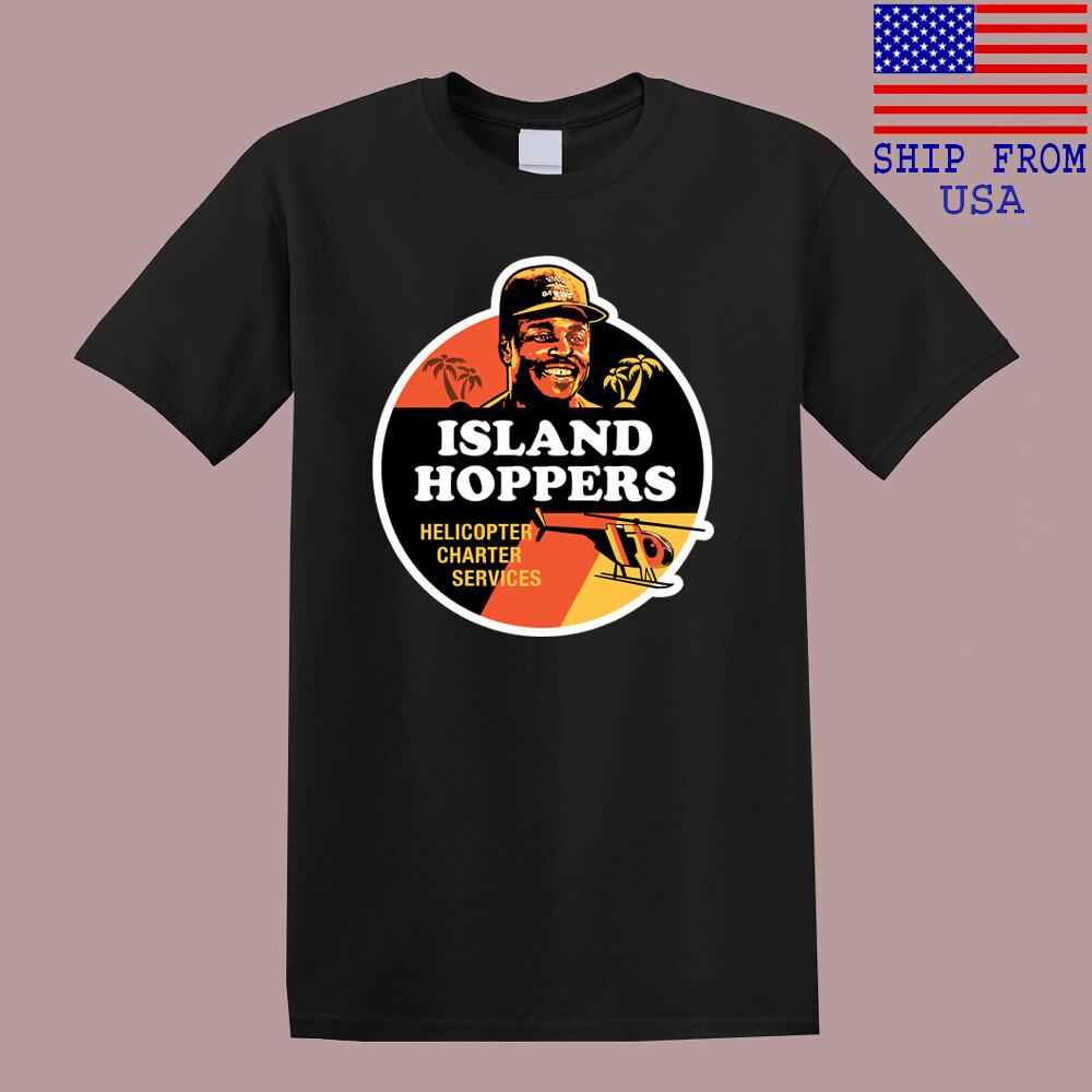 Island Hoppers Magnum PI P.I Men#039;s Black Size S5XL Unisex T-Shirt XXL