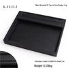 PU Leather Double-Sided Jewelry Tray for Necklaces & Rings - Small Display for Accessories or Jade Ware