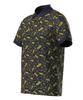 Ping Apparel Short Sleeve Polo Shirt for Size Navy x Size M Men's (All-Over Print) Golf, 621-5160221, Yellow,