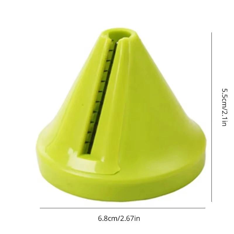 Kitchen Multifunctional Vegetable Cutter Grater, Paper Shredder Creative Spiral, Vegetable Cutting Artifact, Cucumber and Carrot
