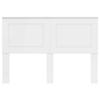 Headboard Glossy White 100 cm Particleboard