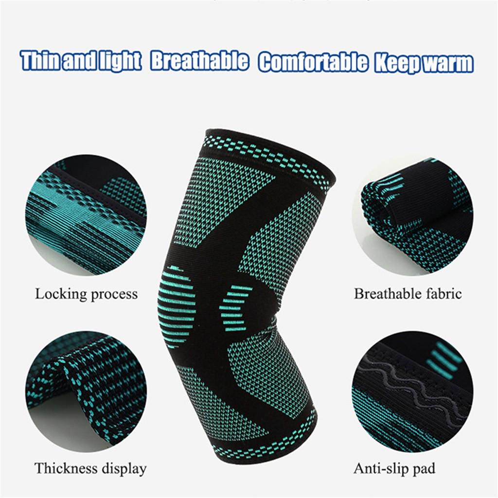 Knitted Knee Pads Breathable Knee Pads Running Basketball